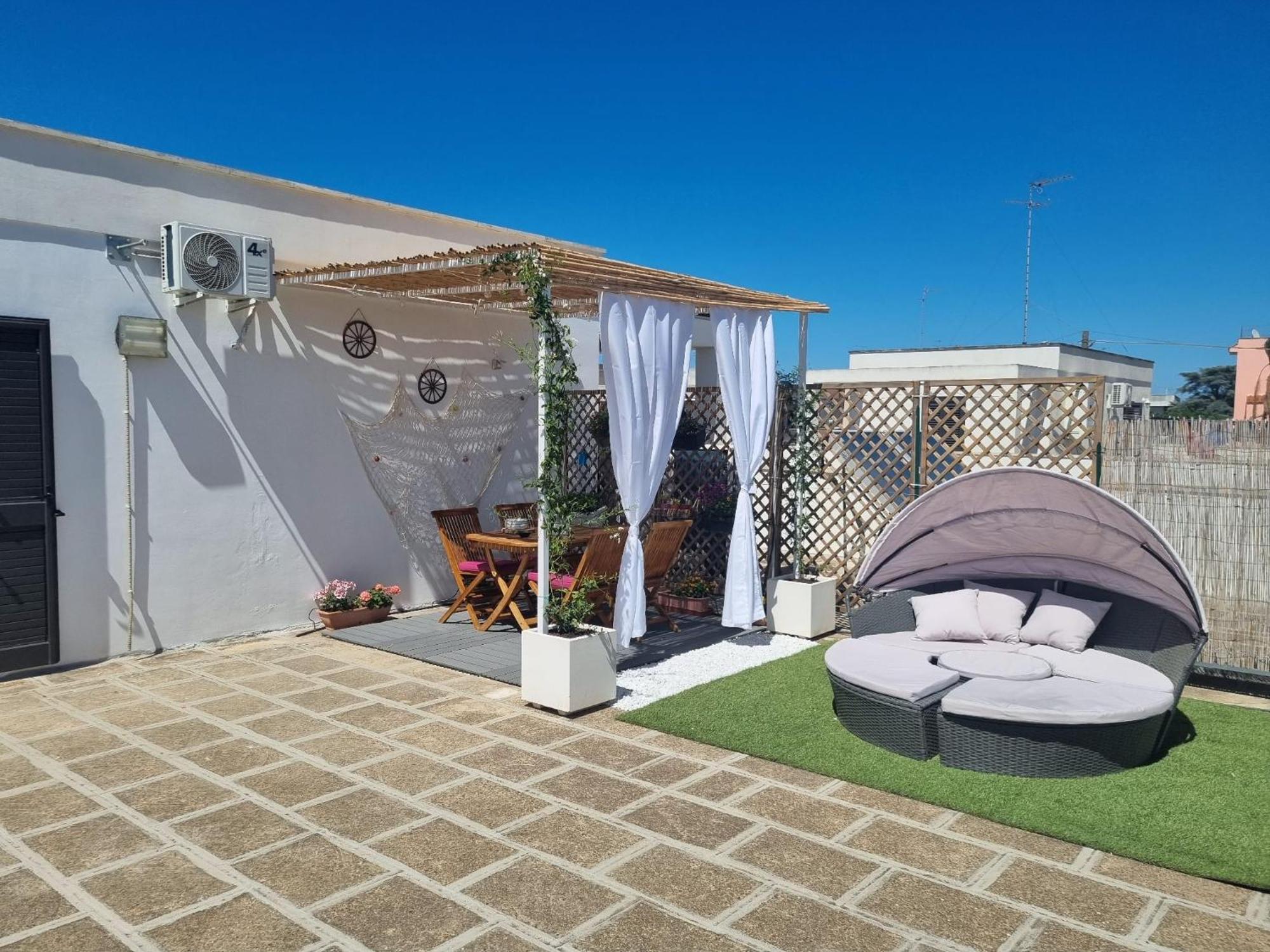 Villa La Terrazza Di Zoe - Castromediano à Cavallino di Lecce Extérieur photo